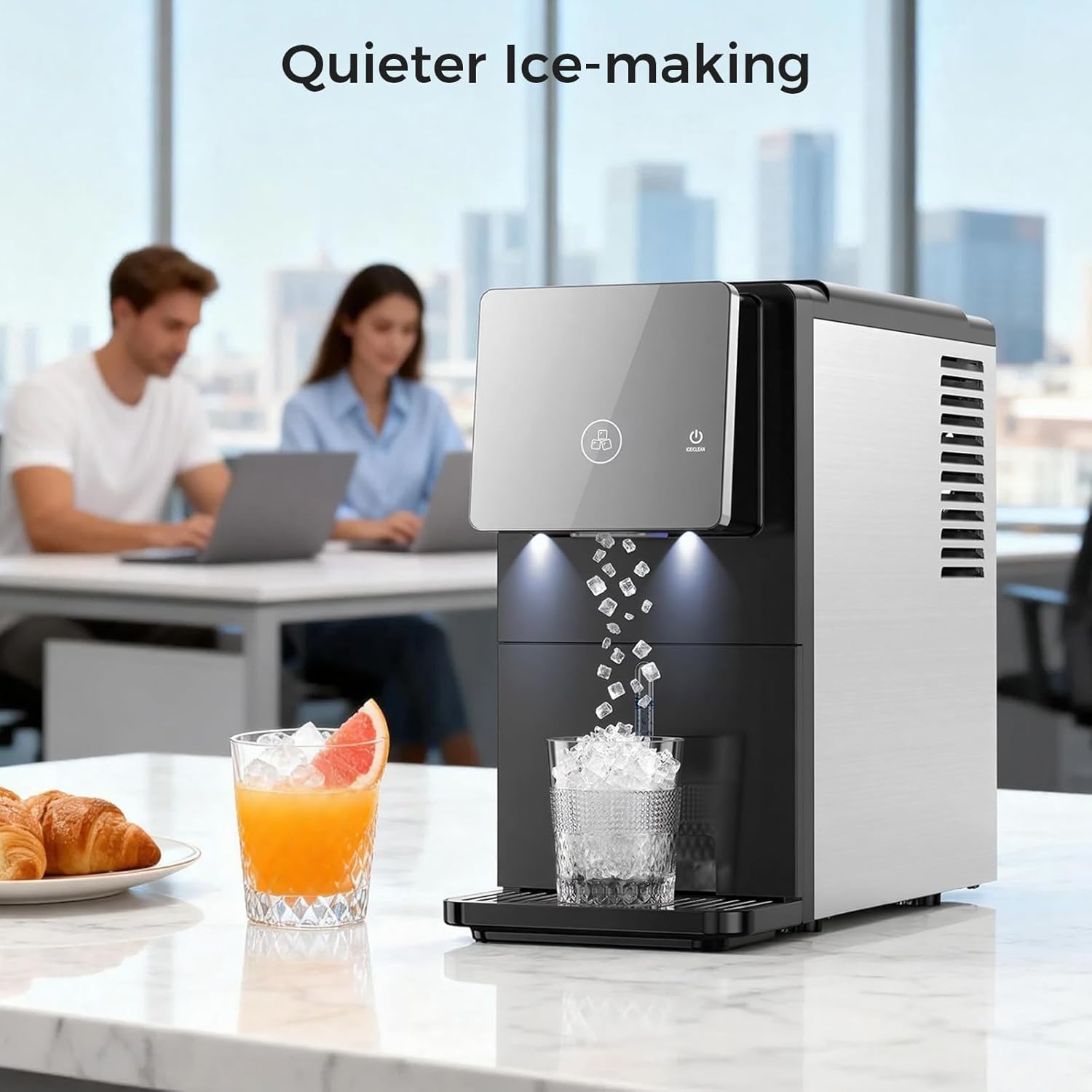 Kismile Countertop Nugget Ice Maker 58015RIM0 - Image 8