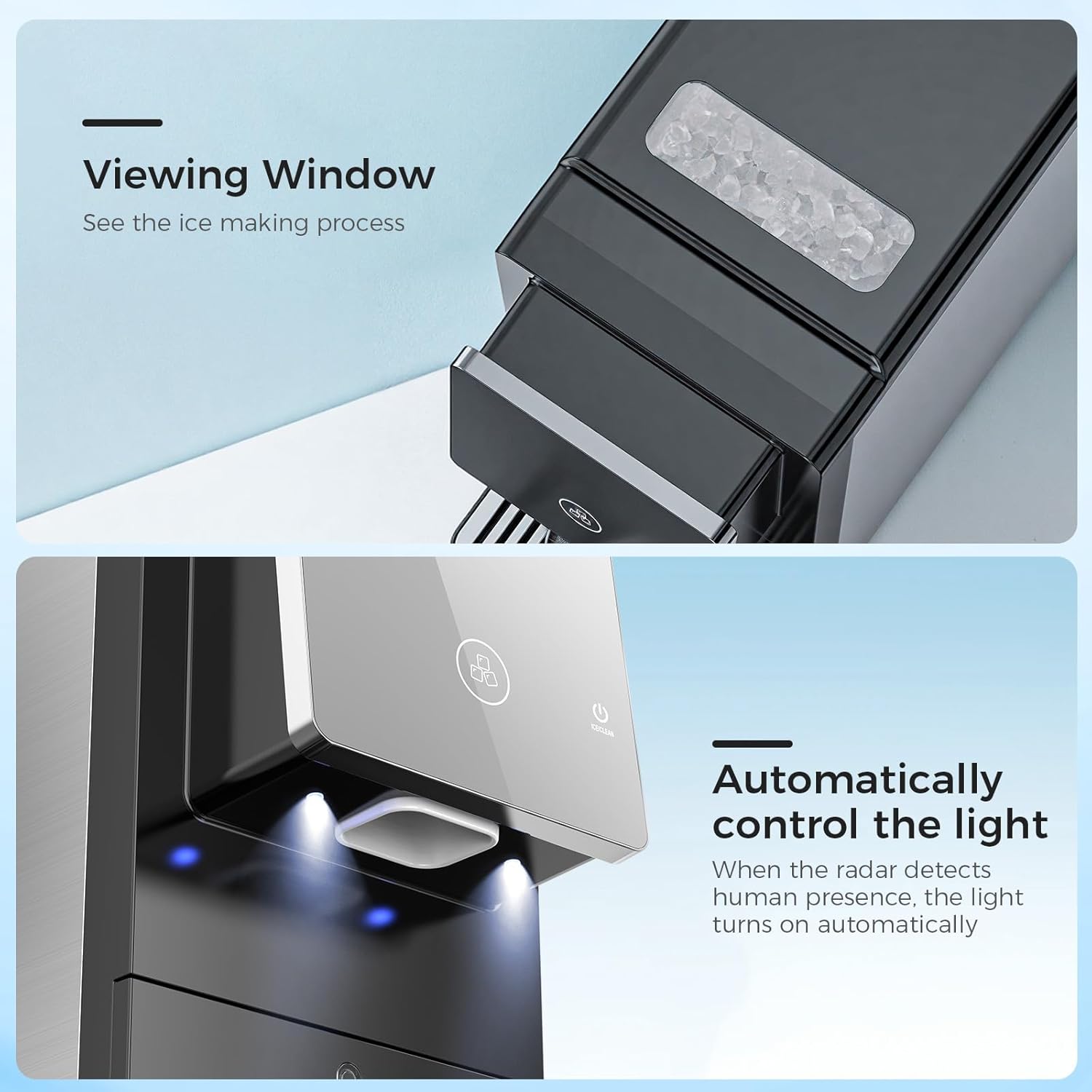 Kismile Countertop Nugget Ice Maker 58015RIM0 - Image 4