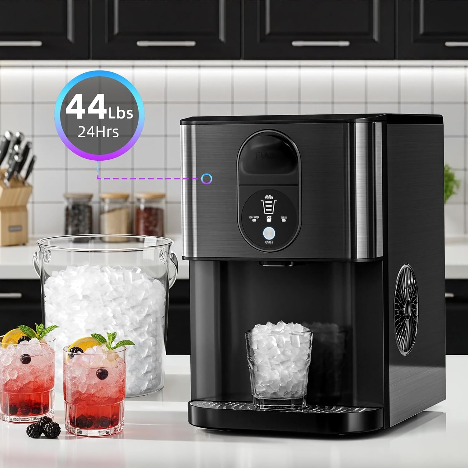 Kismile Countertop Nugget Ice Maker 58015RIM0 - Image 10