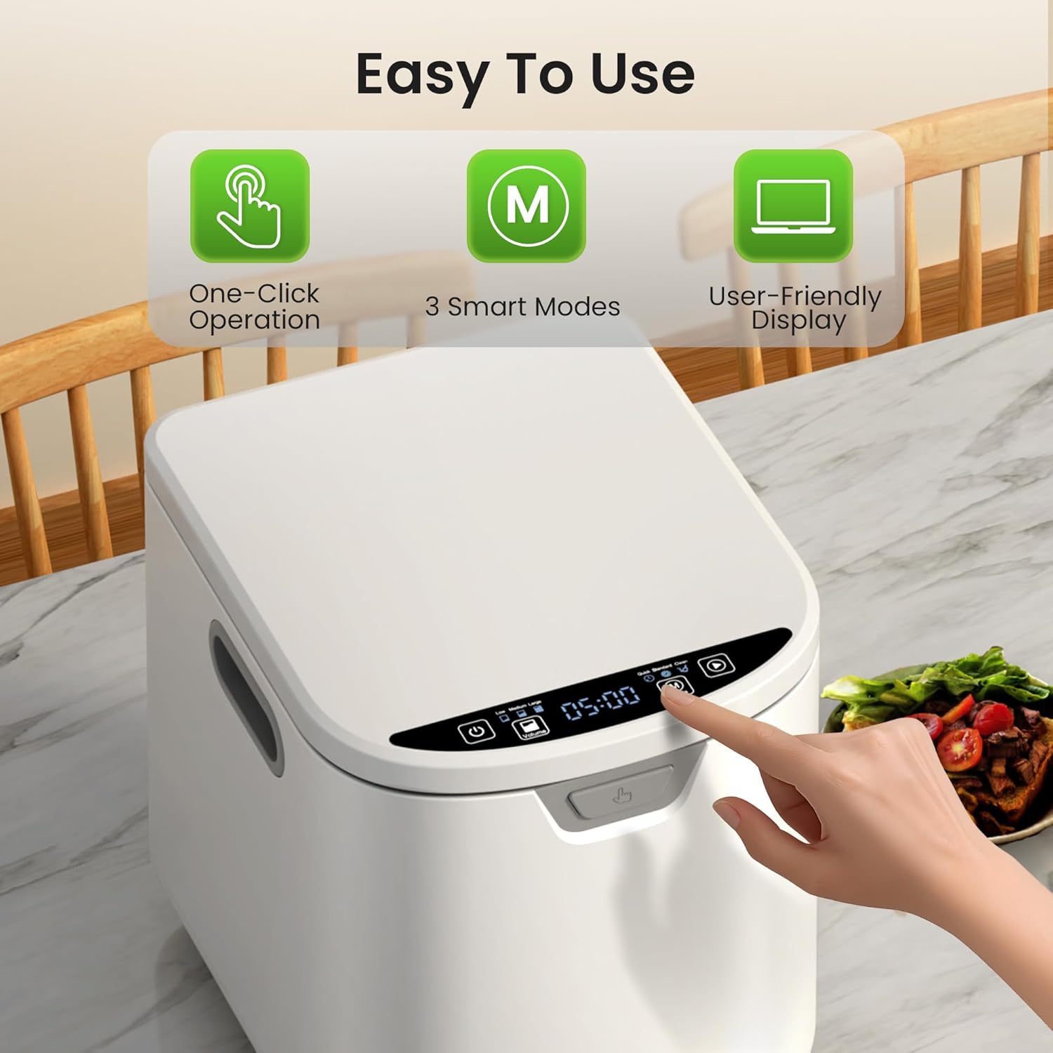 Kismile Electric Composter for Kitchen 87002CKW0 - Image 11
