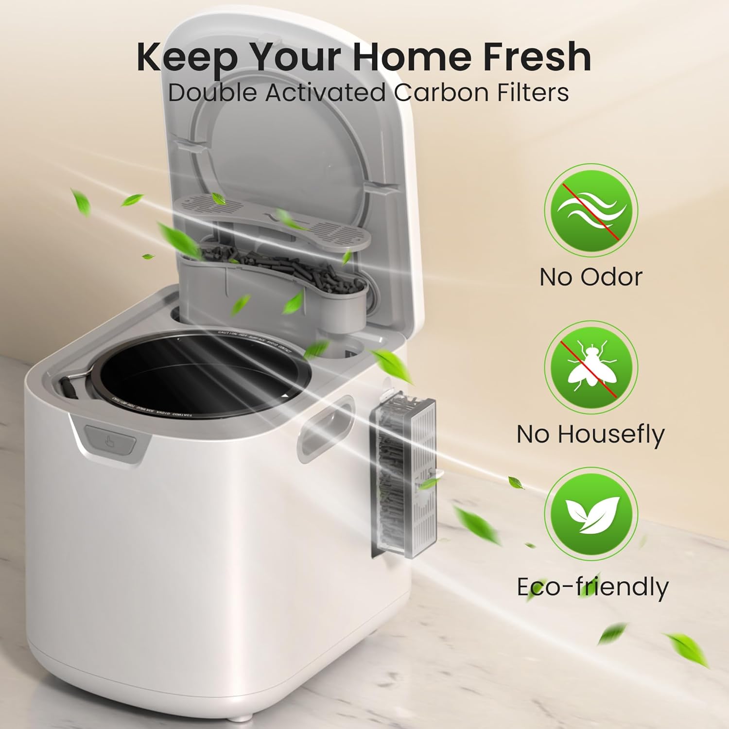 Kismile Electric Composter for Kitchen 87002CKW0 - Image 10