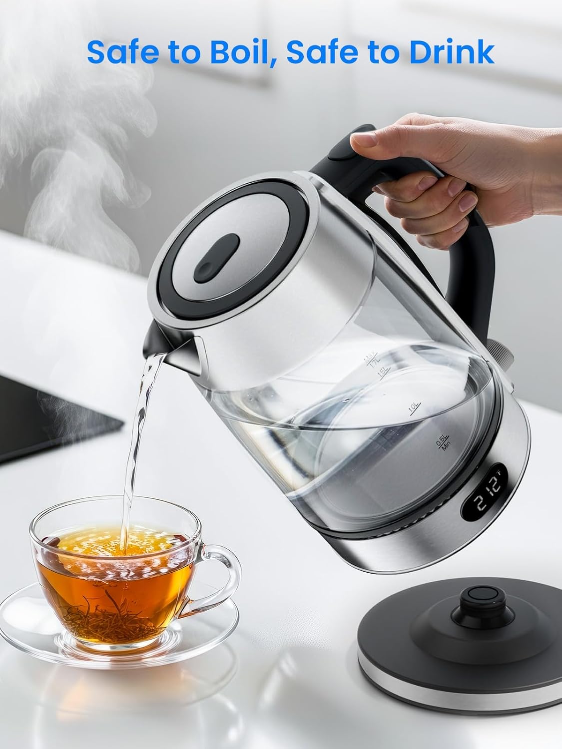 Kismile Electric Kettle KT6708 - Image 4