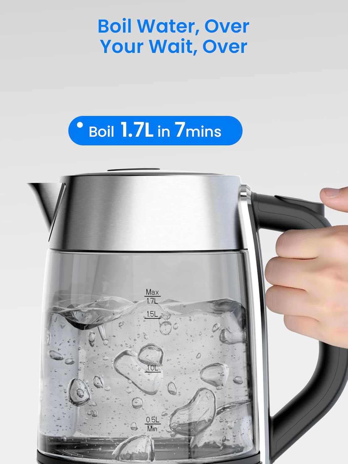Kismile Electric Kettle KT6708 - Image 6