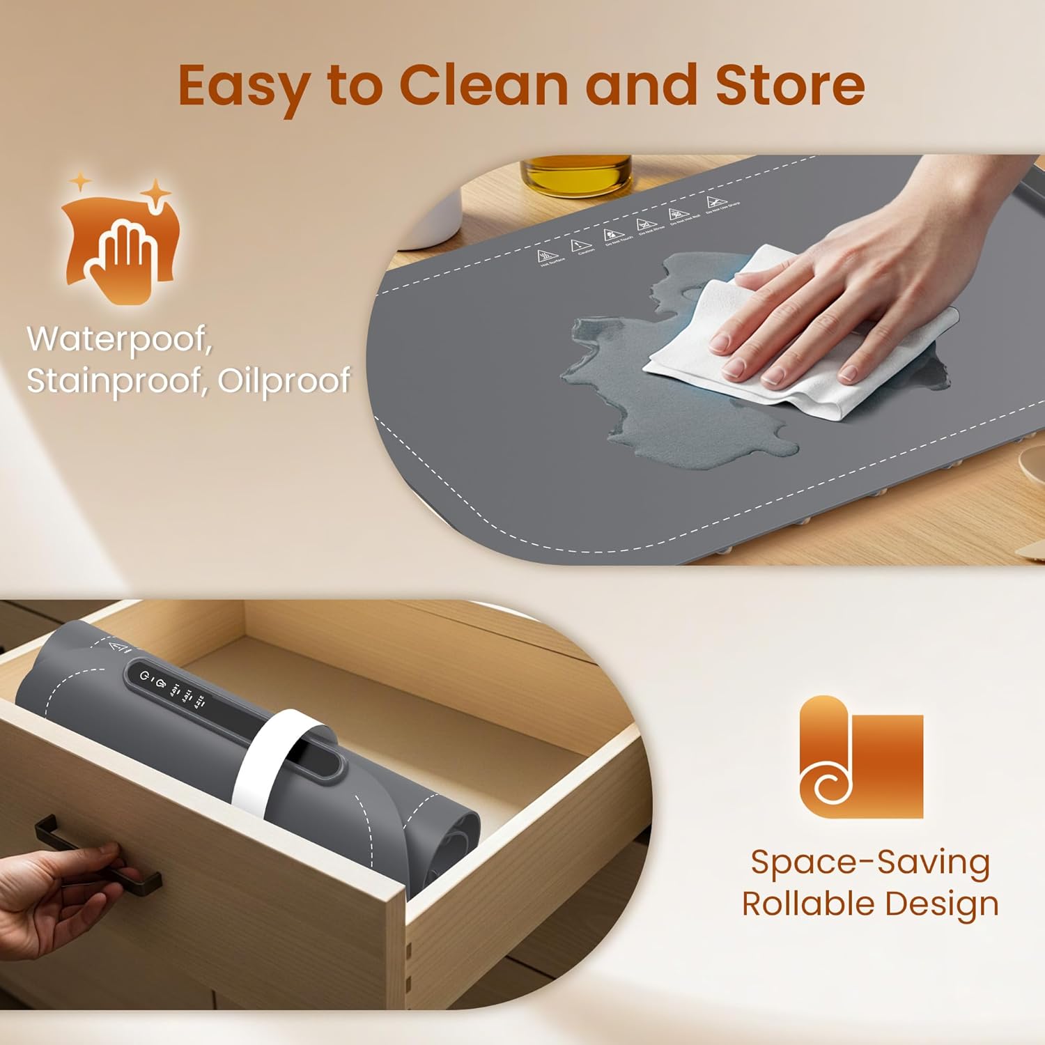 Kismile Food Warming Mat 29604KWB0 - Image 33
