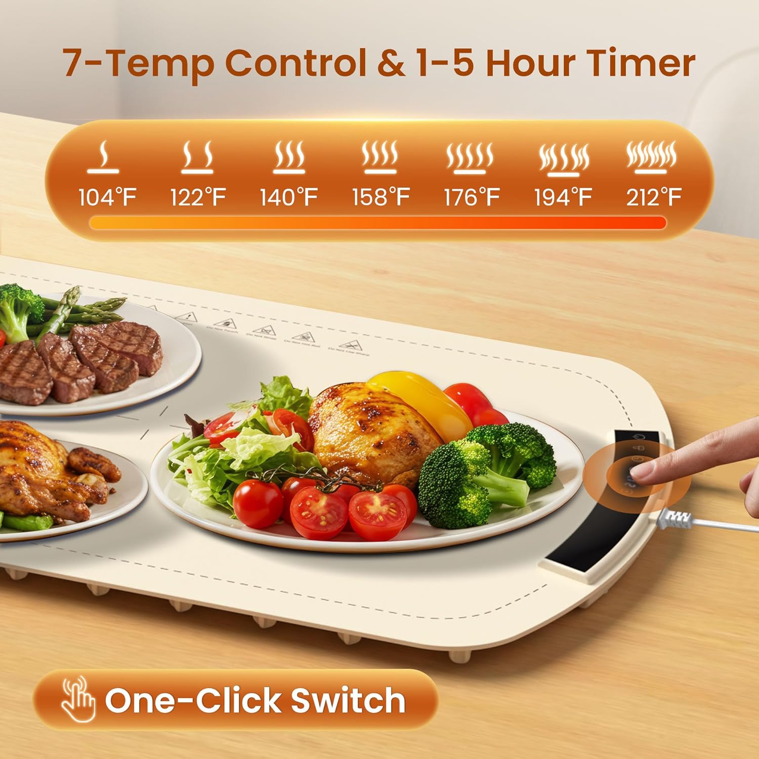 Kismile Food Warming Mat 29604KWB0 - Image 18