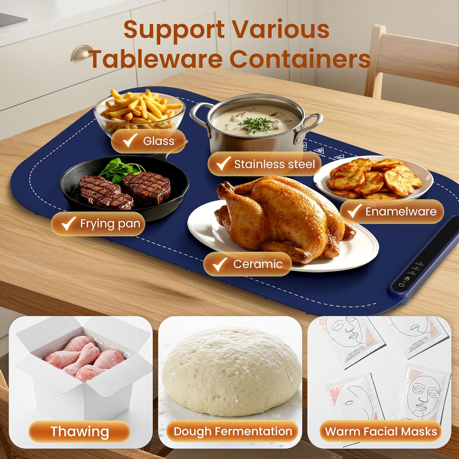 Kismile Food Warming Mat 29604KWB0 - Image 24