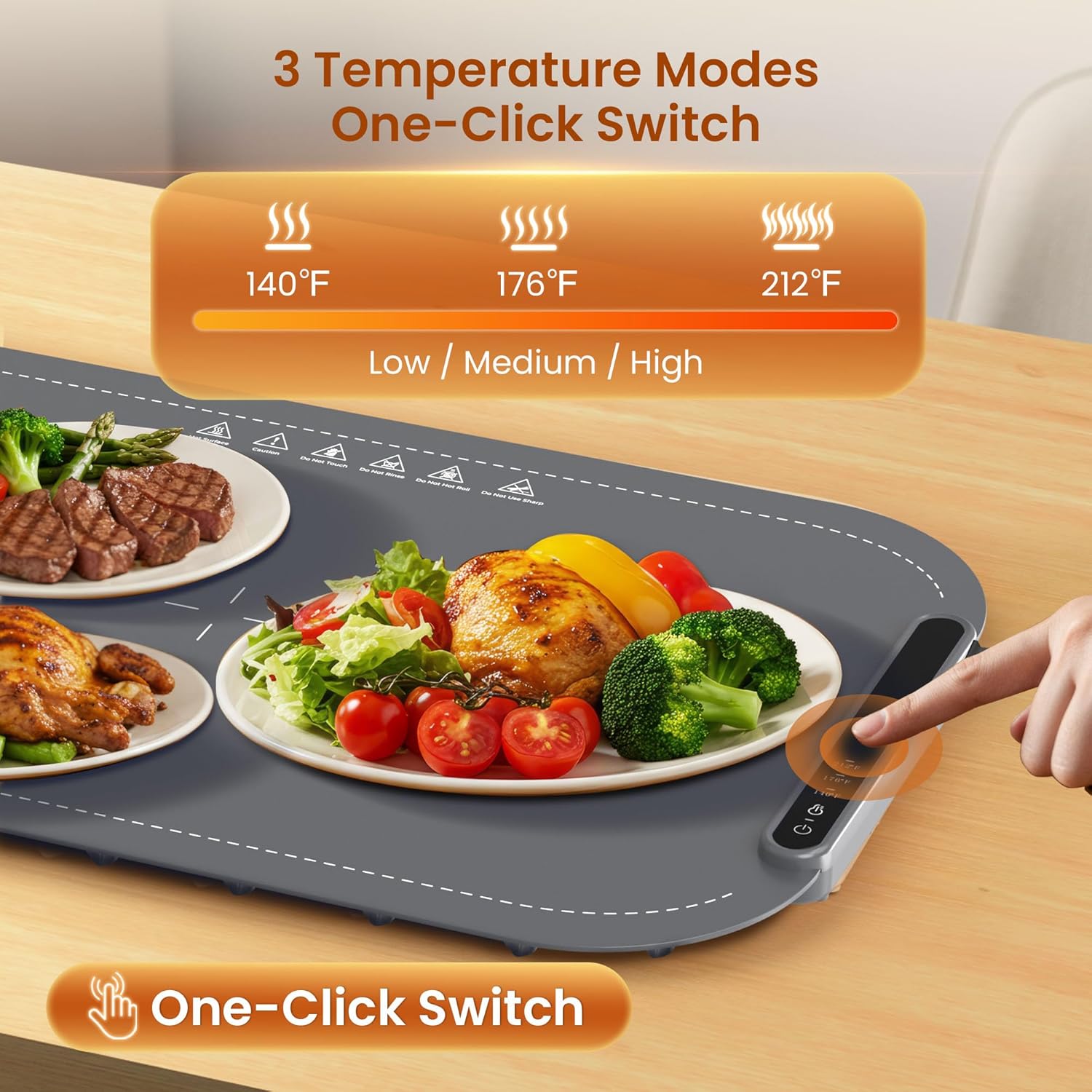 Kismile Food Warming Mat 29604KWB0 - Image 32