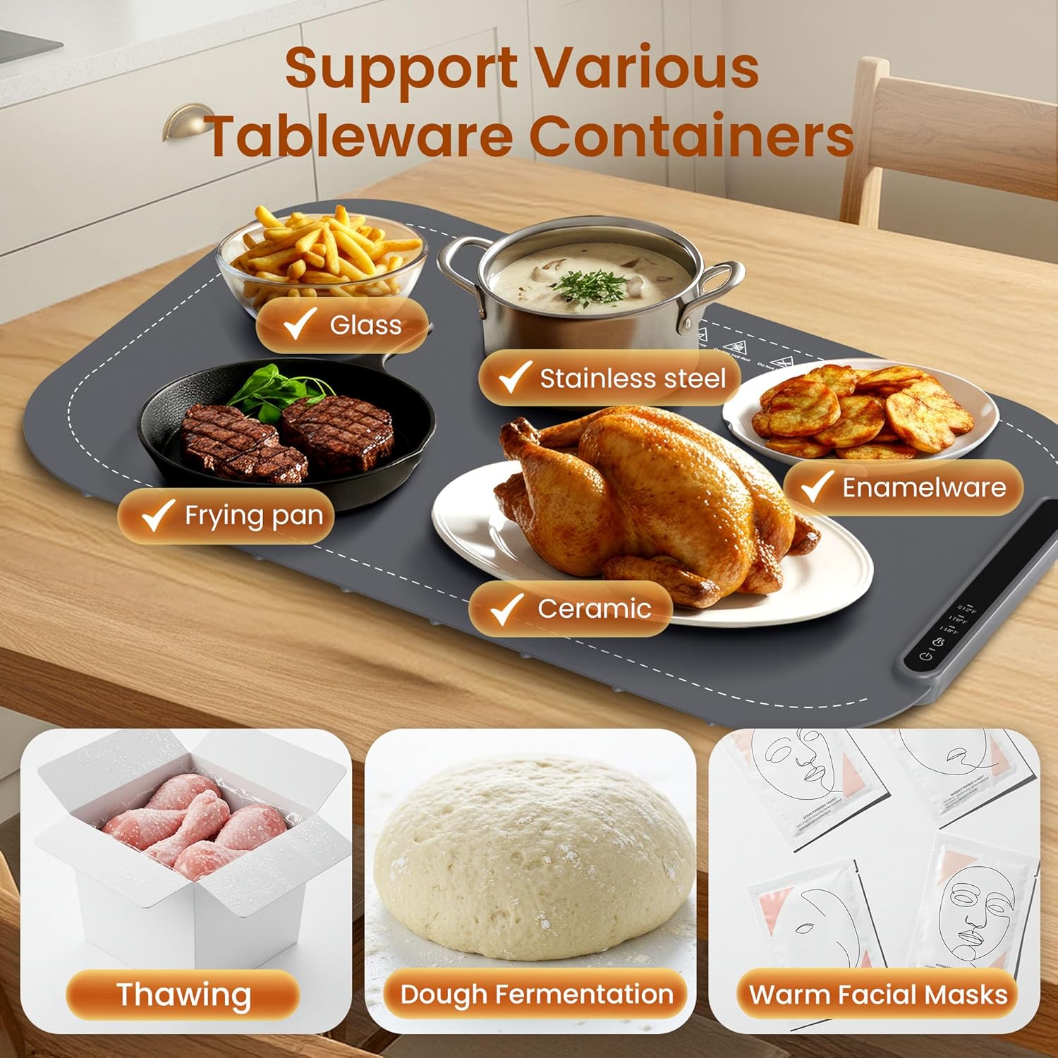 Kismile Food Warming Mat 29604KWB0 - Image 31