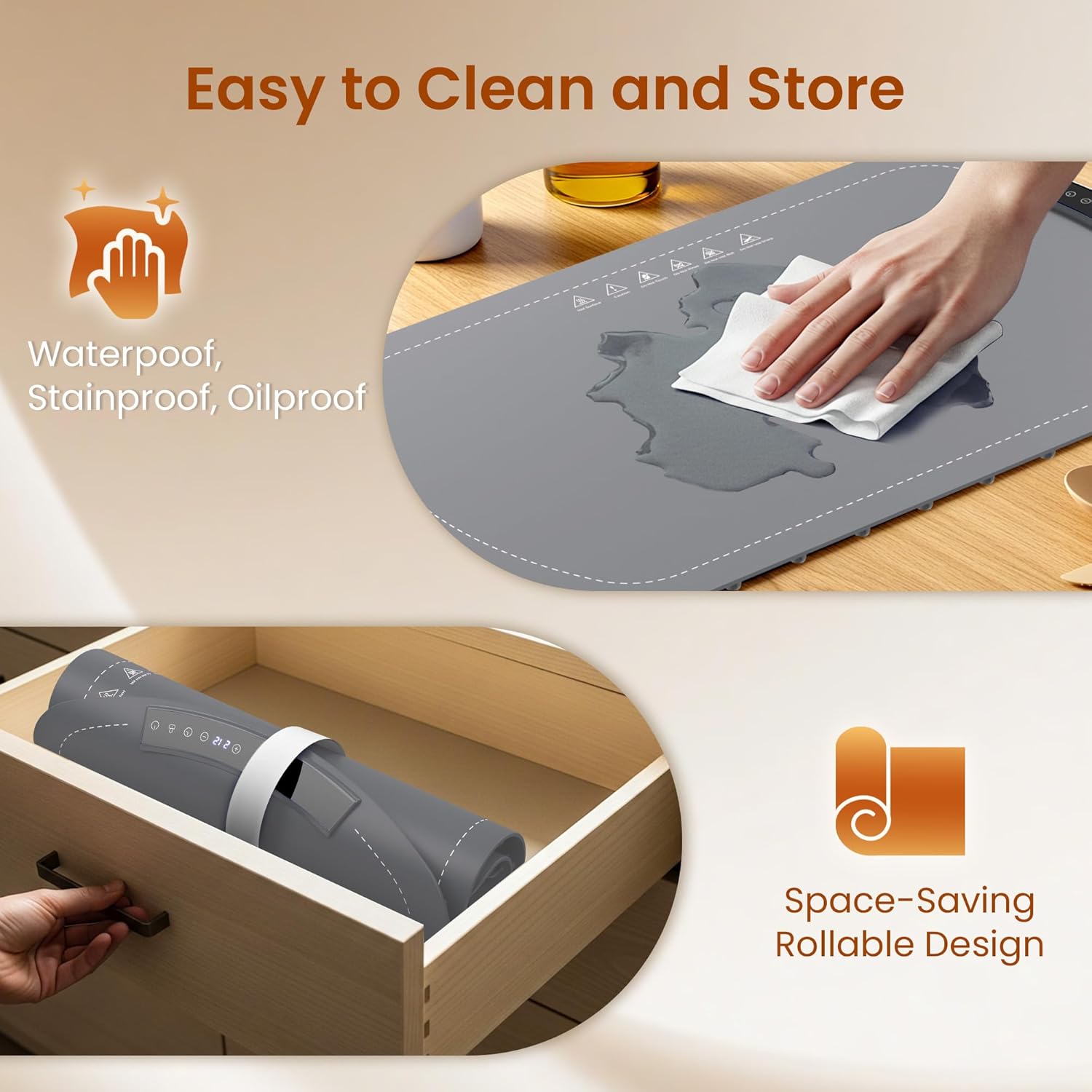 Kismile Food Warming Mat 29604KWB0 - Image 12