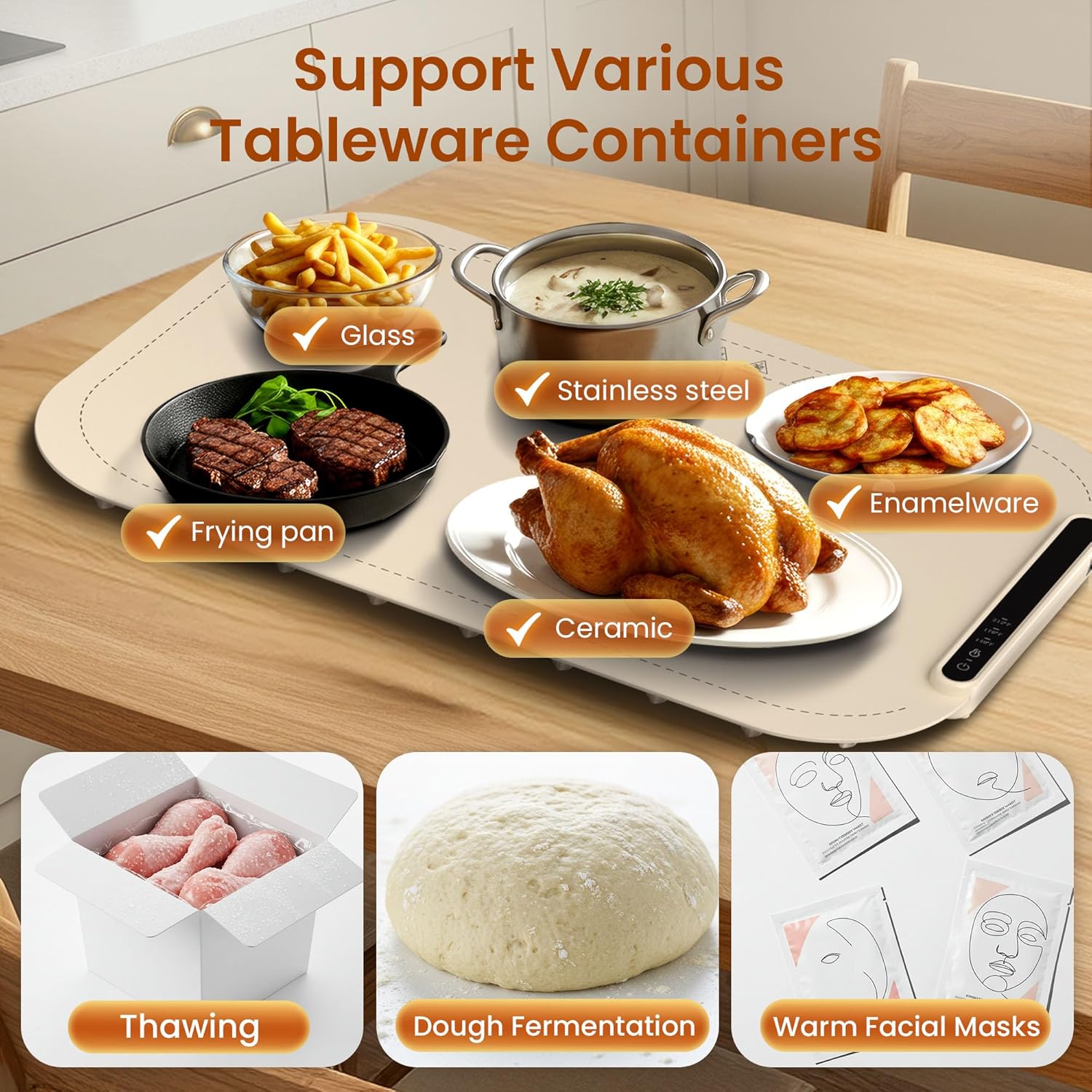 Kismile Food Warming Mat 29604KWB0 - Image 39