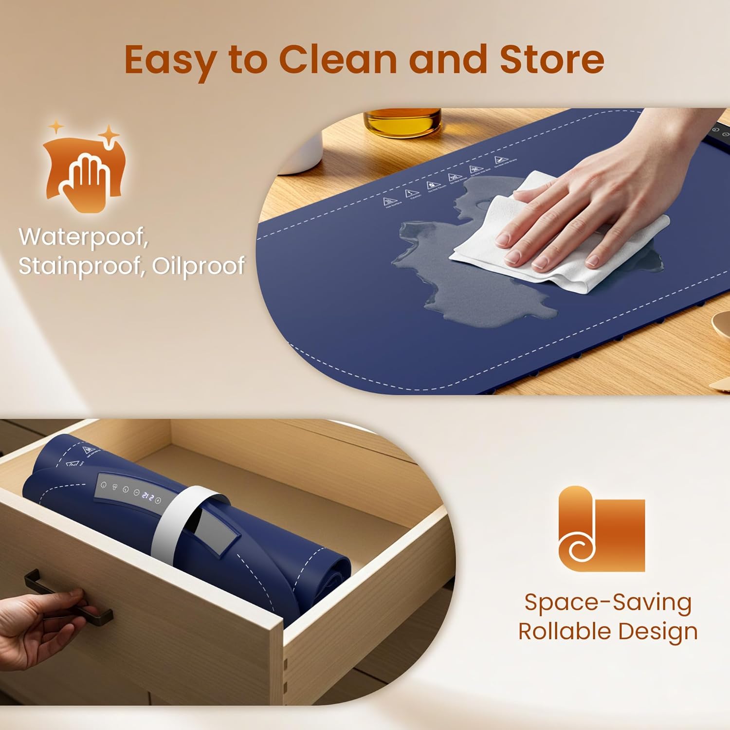 Kismile Food Warming Mat 29604KWB0 - Image 5