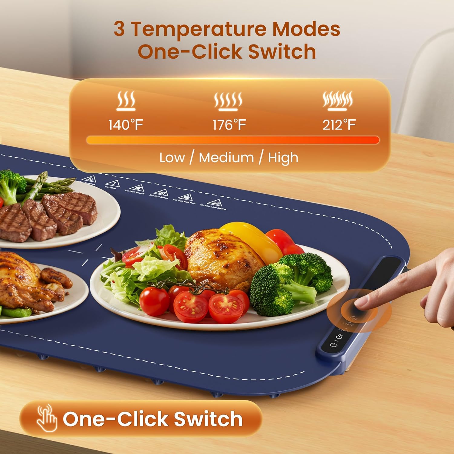 Kismile Food Warming Mat 29604KWB0 - Image 25