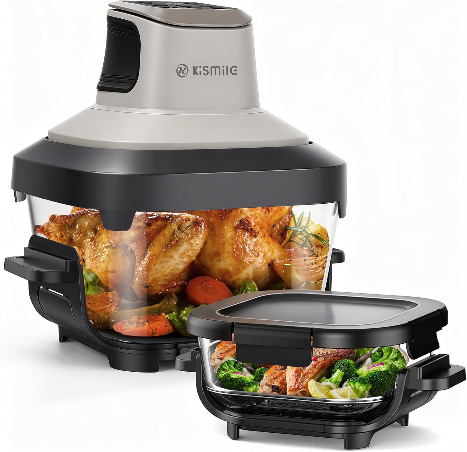 Kismile Glass Air Fryer Non Toxic 12501KAF0 - Image 10