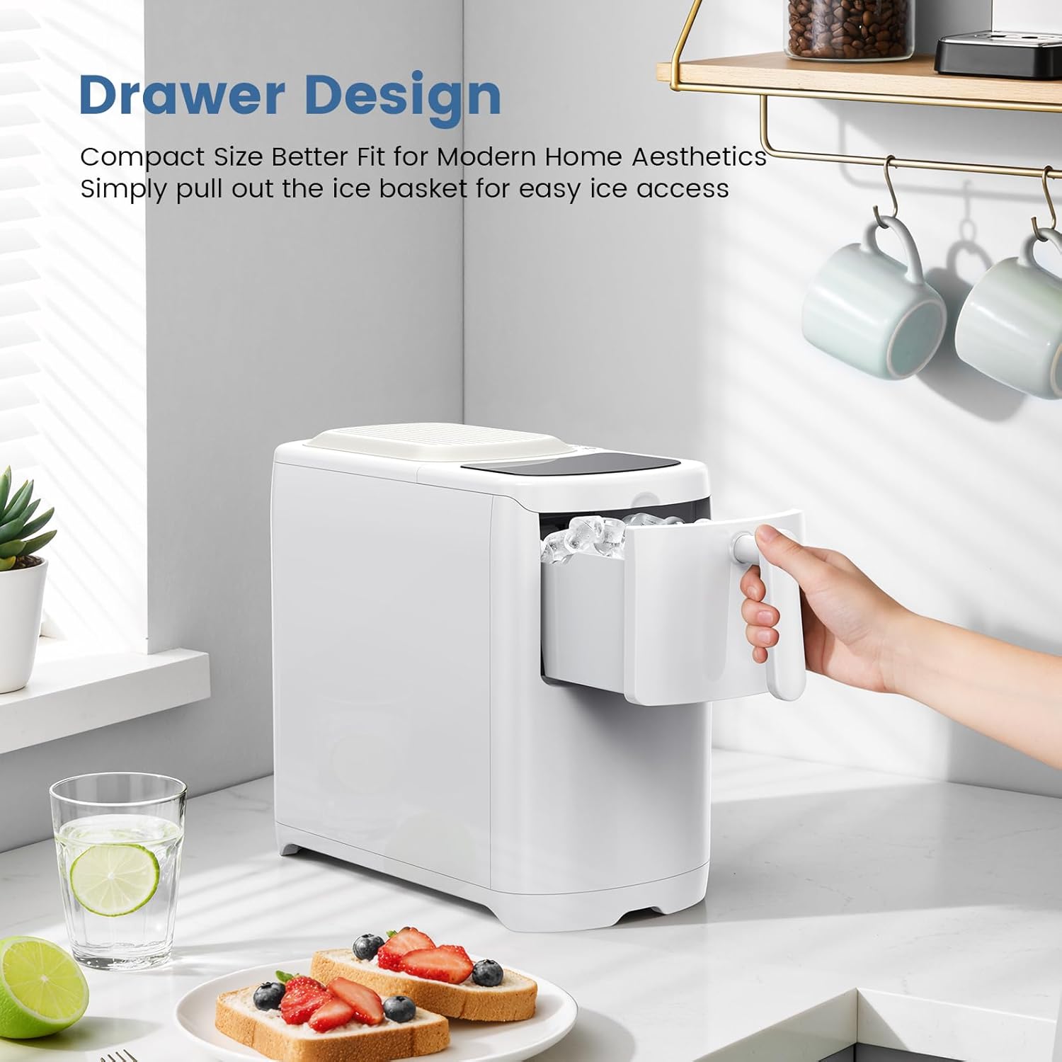 Kismile Portable Countertop Ice Maker 11015RIM0 - Image 11
