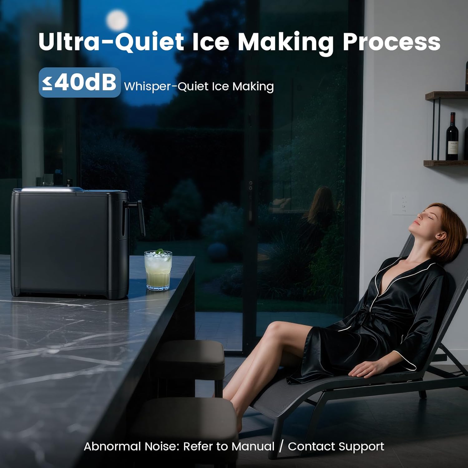 Kismile Portable Countertop Ice Maker 11015RIM0 - Image 7