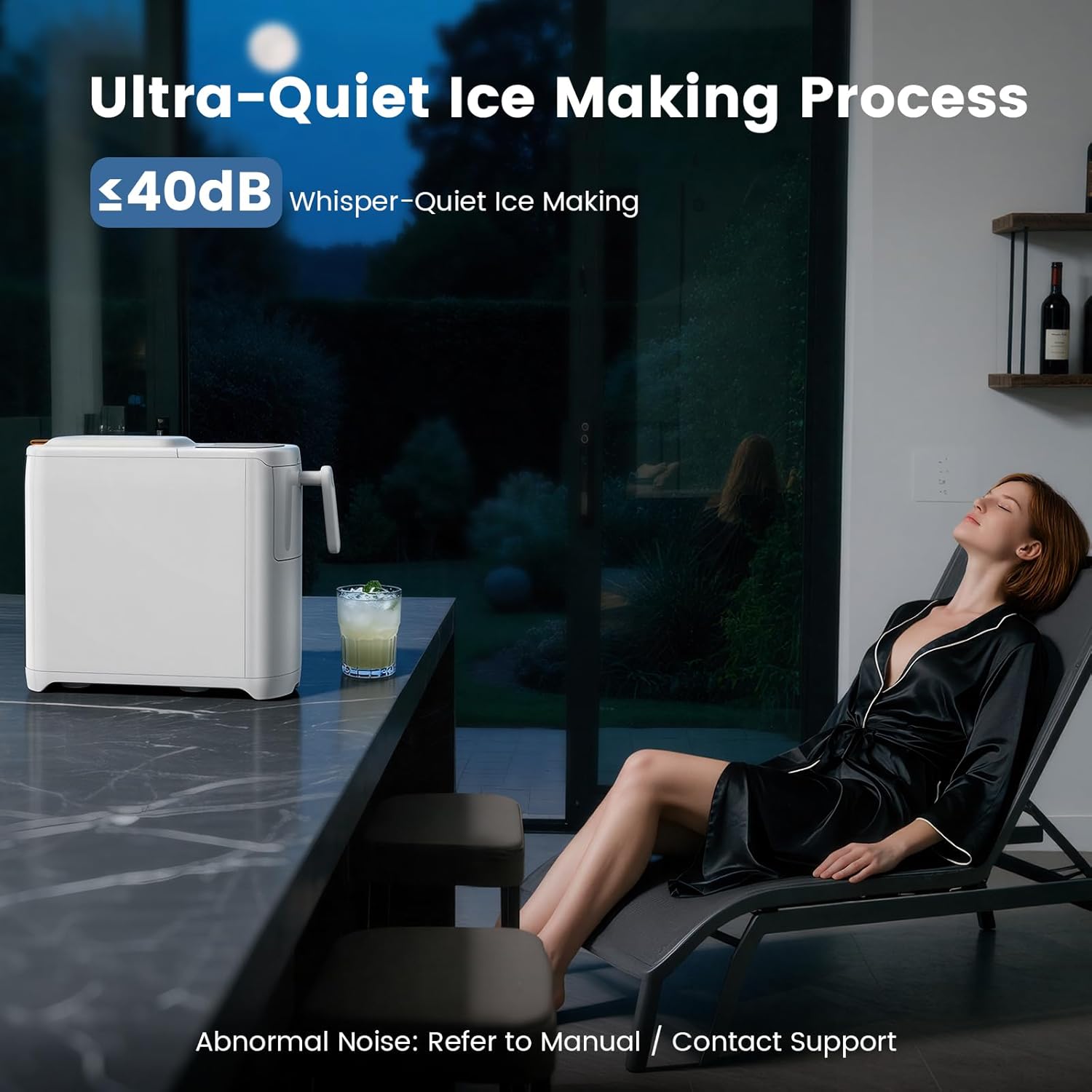 Kismile Portable Countertop Ice Maker 11015RIM0 - Image 15