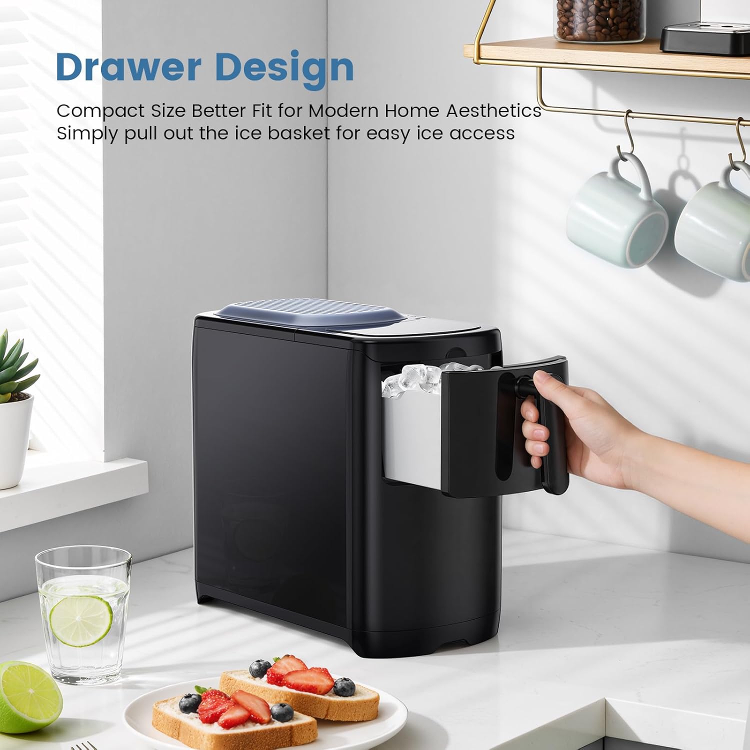 Kismile Portable Countertop Ice Maker 11015RIM0 - Image 3
