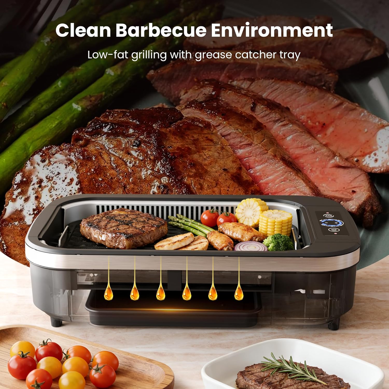 Kismile Smokeless Indoor Grill 81002KEB0 - Image 11