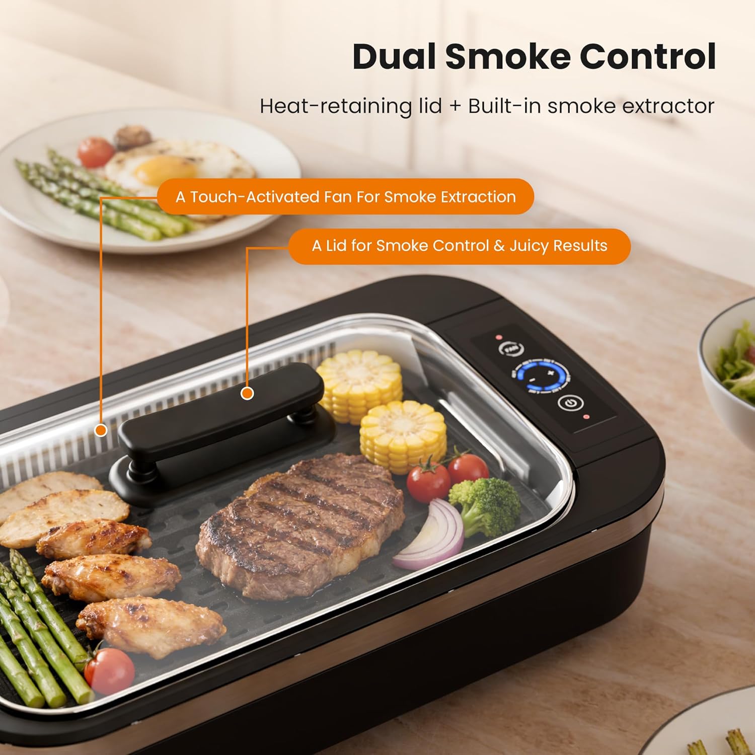 Kismile Smokeless Indoor Grill 81002KEB0 - Image 10