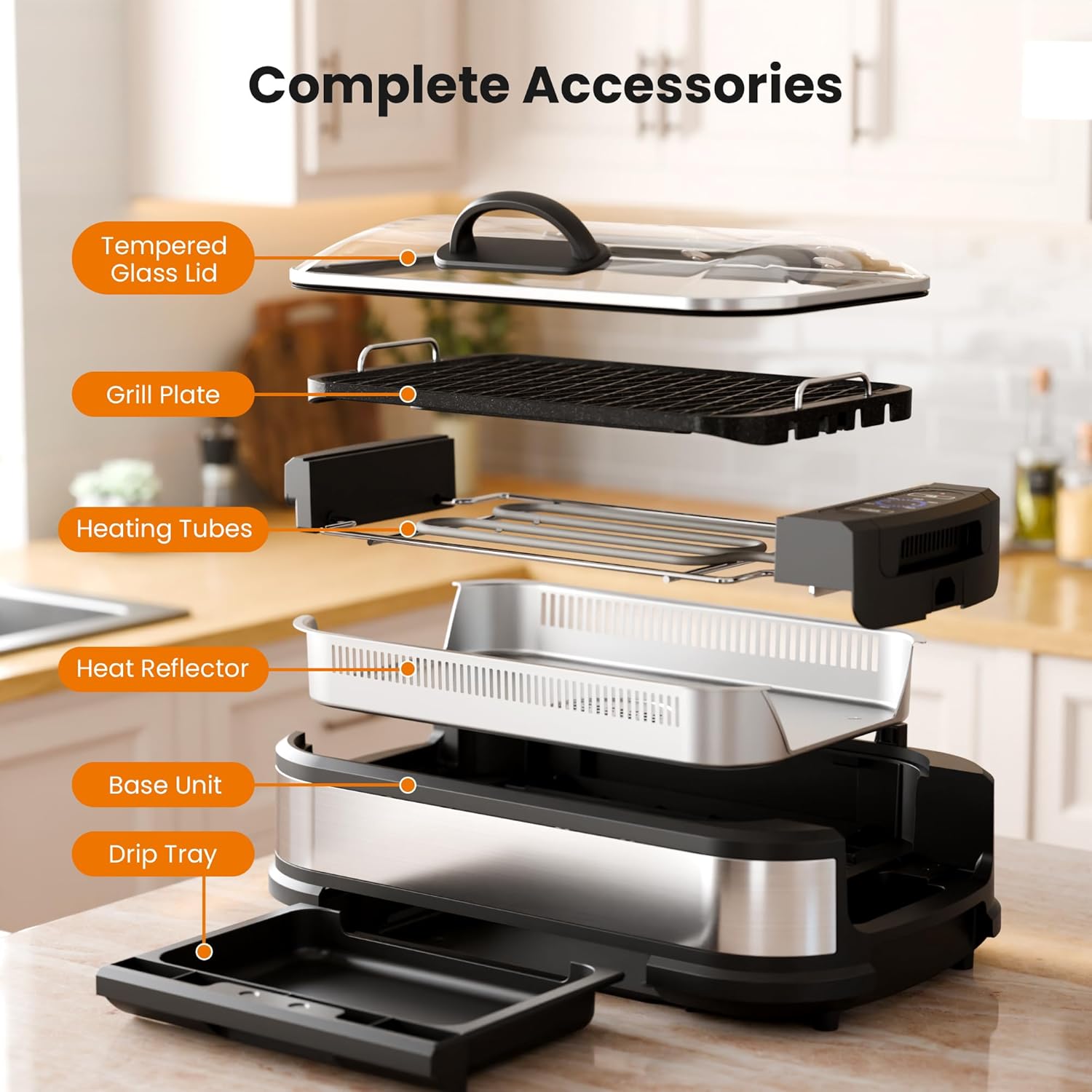 Kismile Smokeless Indoor Grill 81002KEB0 - Image 5