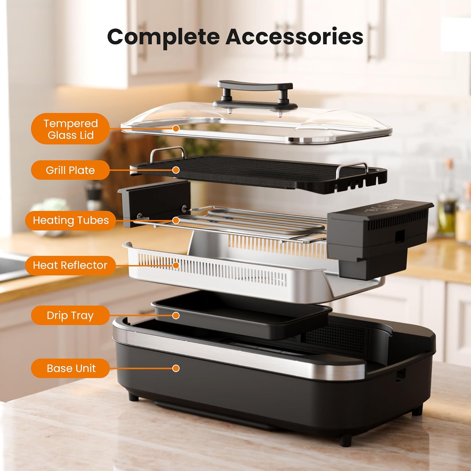Kismile Smokeless Indoor Grill 81002KEB0 - Image 14
