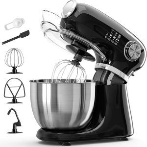 Kismile Stand Mixer. 5.5-Quart Electric Mixer with 12 Speeds CF3715