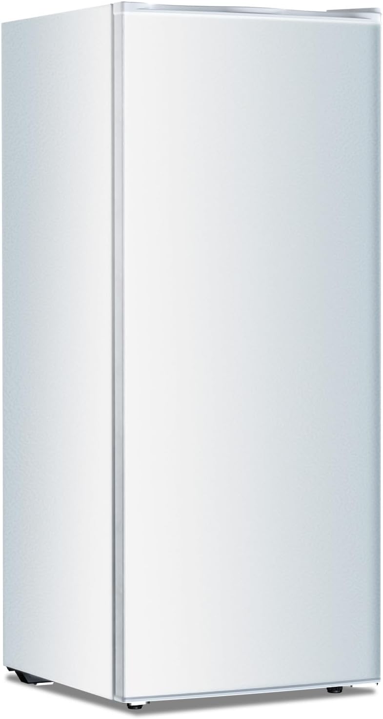 Kismile Upright Freezer. 6.0 Cu.ft Deep Freezer D58165-WHITE