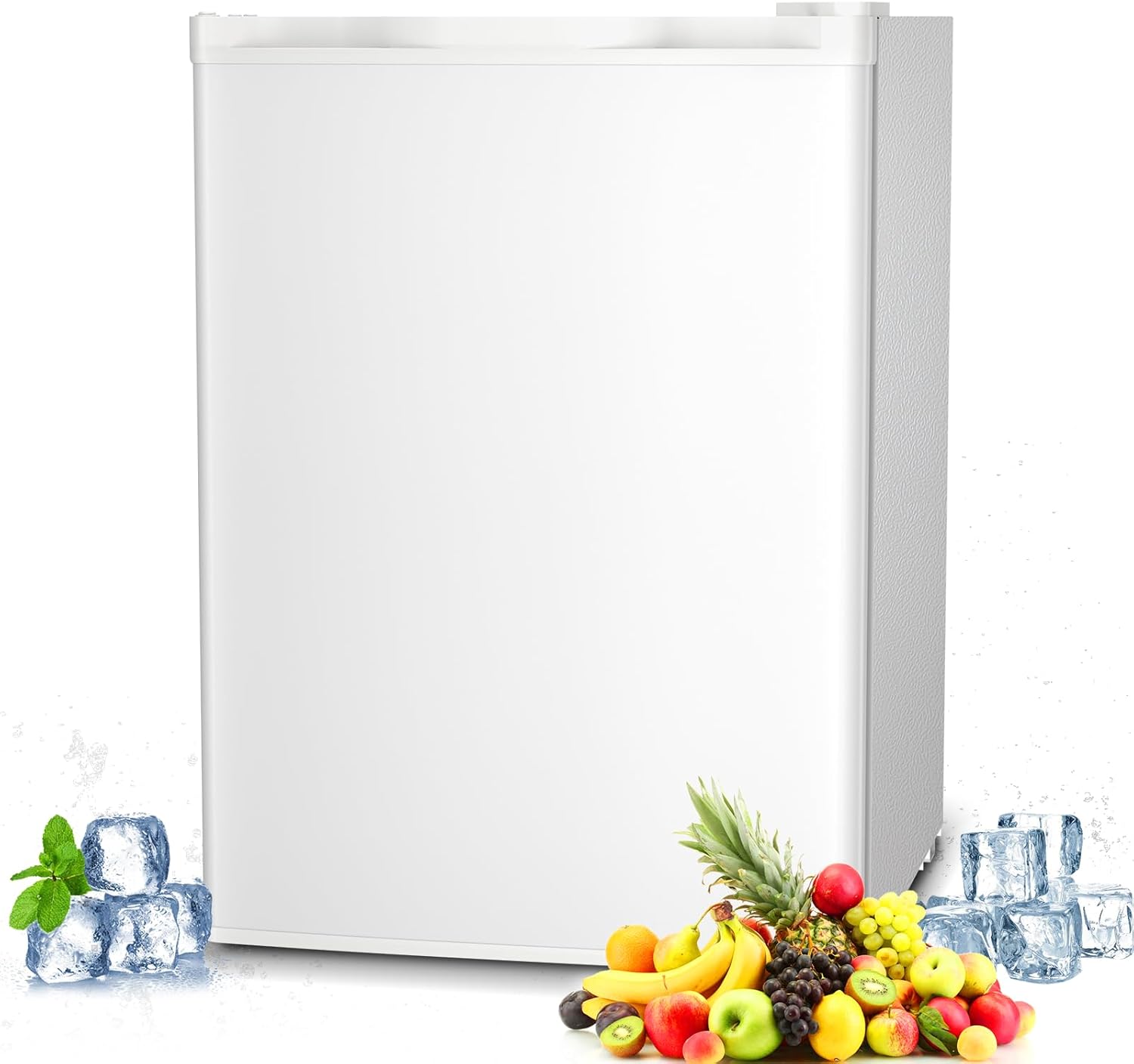 Mini Compact Refrigerator with Freezer. 2.6 Cu.Ft 58070RRE0 - Image 8