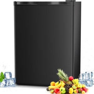 Mini Compact Refrigerator with Freezer. 2.6 Cu.Ft 58070RRE0