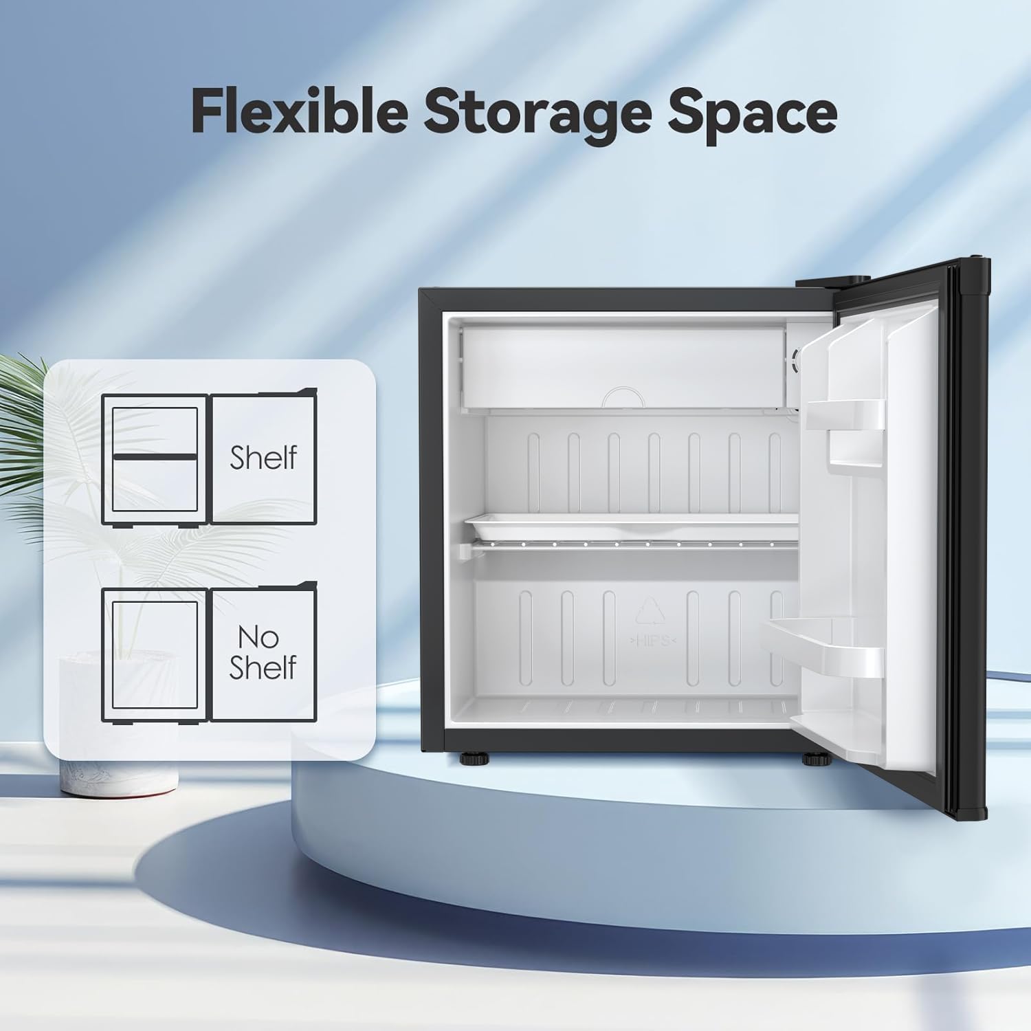 2.63.2 cu. ft Mini Fridge with Freezer - Image 6