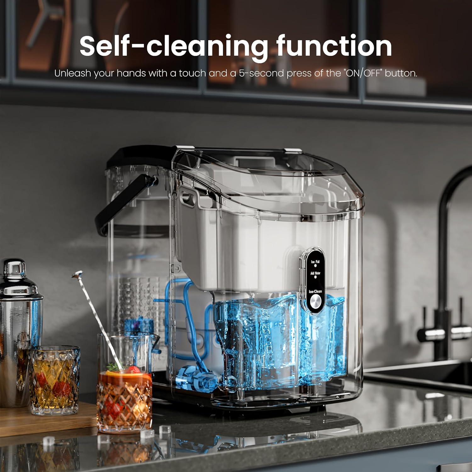 Nugget Sonic Ice Maker Stainless Steel Z5815SNH - Image 10
