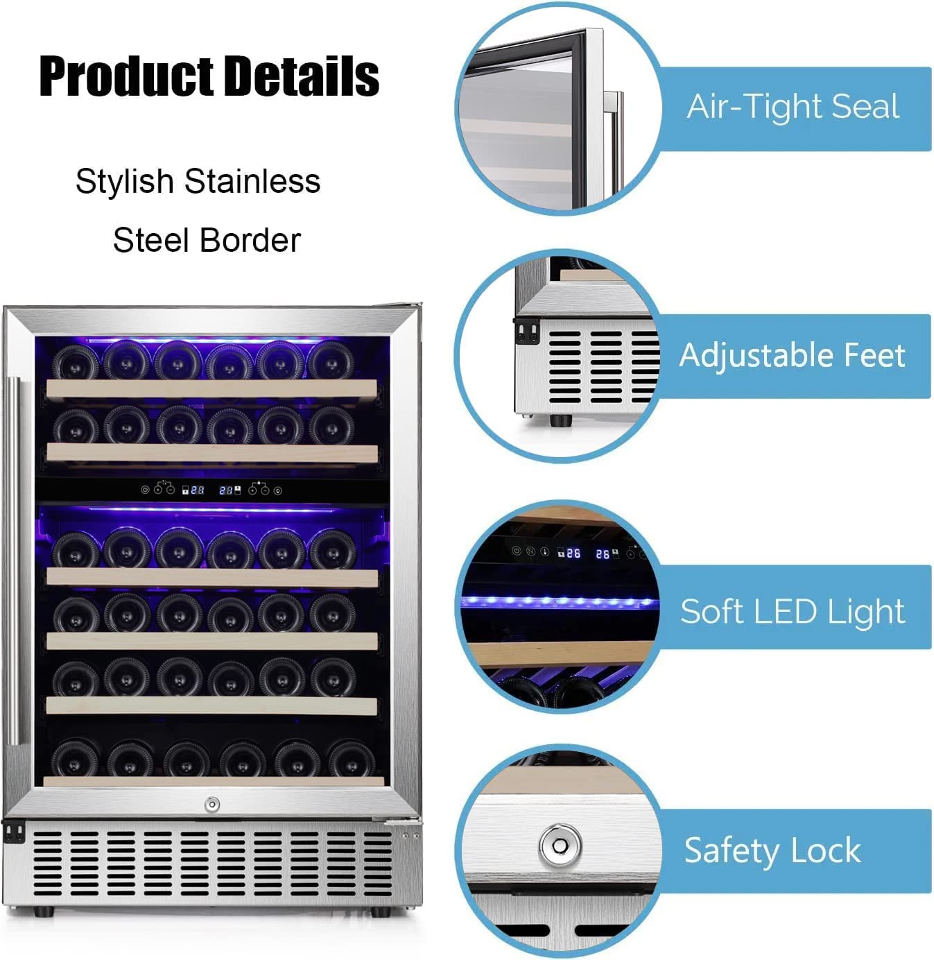 15 Inch Beverage Refrigerator W5185B - Image 12